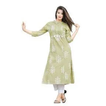 Sage Green Printed Kurti ladies kurti 0093-1194185-41218.webp